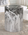 Marvel - Marbled Garden Stool