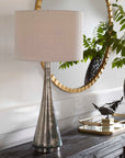 Contour - Metallic Glass Table Lamp - Dark Gray