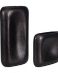 Anodic - Vases (Set of 2) - Dark Brown