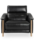 Cullman - Leather Power Recliner Accent Chair - Black