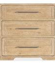 Retreat - Three-Drawer Nightstand - Beige