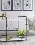Trolley Bar - Console - Black