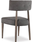 Curata - Upholstered Chair - Dark Gray