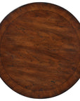 Commerce And Market - Round Pedestal Accent Table