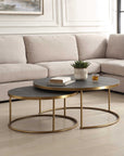 Aragon - Nesting Coffee Tables (Set of 2) - Gray