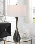 Keiron - Industrial Table Lamp - Dark Gray