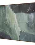 Impression - Framed Painting Verdant Palette - Dark Gray