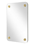 Hamrick - Frameless Mirror - Brass / Gold