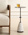 Kincaid - Metal Drink Table - White