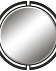 Quadrant - Modern Round Mirror
