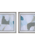 Mist Shapes - Framed Prints (Set of 2)
