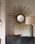 Golden - Rays Starburst Mirror - Gold