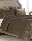 Seville - King Quilt Set - Desert Taupe