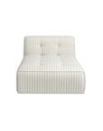 Sunseeker - Outdoor Chaise Stripe - Brown