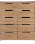 Modern - Walker Drawer Chest - Light Brown
