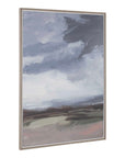 Bracing - Framed Landscape Art - Brown / Gray / Green / Orange / Pink / White