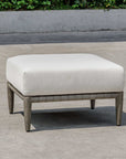 Borneo - Cushion Outdoor Ottoman - White
