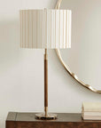 Iliana - Wood Table Lamp - Brass,Gold,Woodtone