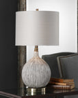 Hedera - Textured Table Lamp - Ivory