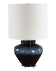 Andrus - Glaze Table Lamp - Blue