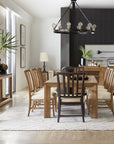 Big Sky - Leg Table With 1-24" Leaf - Light Brown