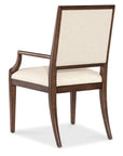 Archives - Upholstered Arm Chair - Beige / Brown