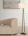 Galloway - Minimalist Floor Lamp - Bronze