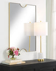 Ticket - Vanity Mirror - Gold