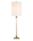 York - Crystal Buffet Lamp - Brass