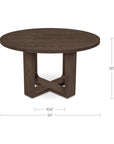 Hayes - Dining Table - Rustic / Brown