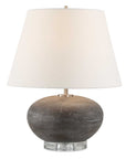 Beckley - Stone Table Lamp - Gray