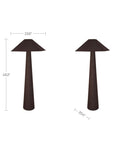 Gigi - Floor Lamp - Dark Brown
