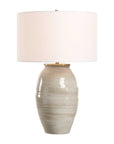 Amos - Ceramic Table Lamp - White