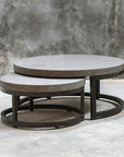 Aiyara - Nesting Tables (Set of 2) - Gray