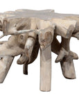 Cypress - Teak Root End Table