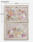 Metropolitan Rush - Abstract Prints (Set of 2)
