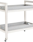 Weekender Coastal Living Home / Jupiter - Bar Cart - White