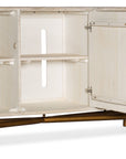 Entertainment Console 70" - Light Wood - Beige