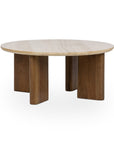 Idella - Travertine Round Table