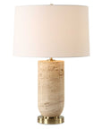Aubrey - Travertine Table Lamp