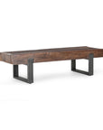 Duarte - Solid Wood Bench - Reclaimed Brown