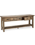 Talladega - Console Table - Natural Pine
