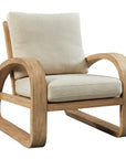 Barbora - Wooden Accent Chair