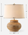 Urbino - Aged Terracotta Table Lamp