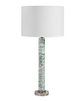 Jameis - Marbled Table Lamp - Green / White