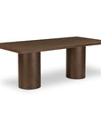 Hadley - Dining Table Large - Warm Brown