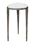 Arnold - Marble Accent Table - Bronze,White