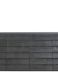Dwell - Basalt Lap Credenza - Dark Gray