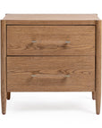 Alisen - 2 Drawer Nightstand - Napa Grove
