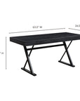 Profecto - Desk - Black Ash